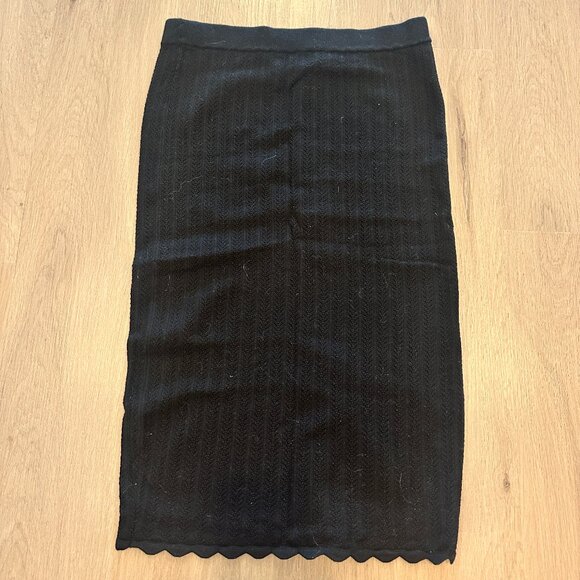 Aritzia Wilfred Vines Skirt in Black - Picture 3 of 5